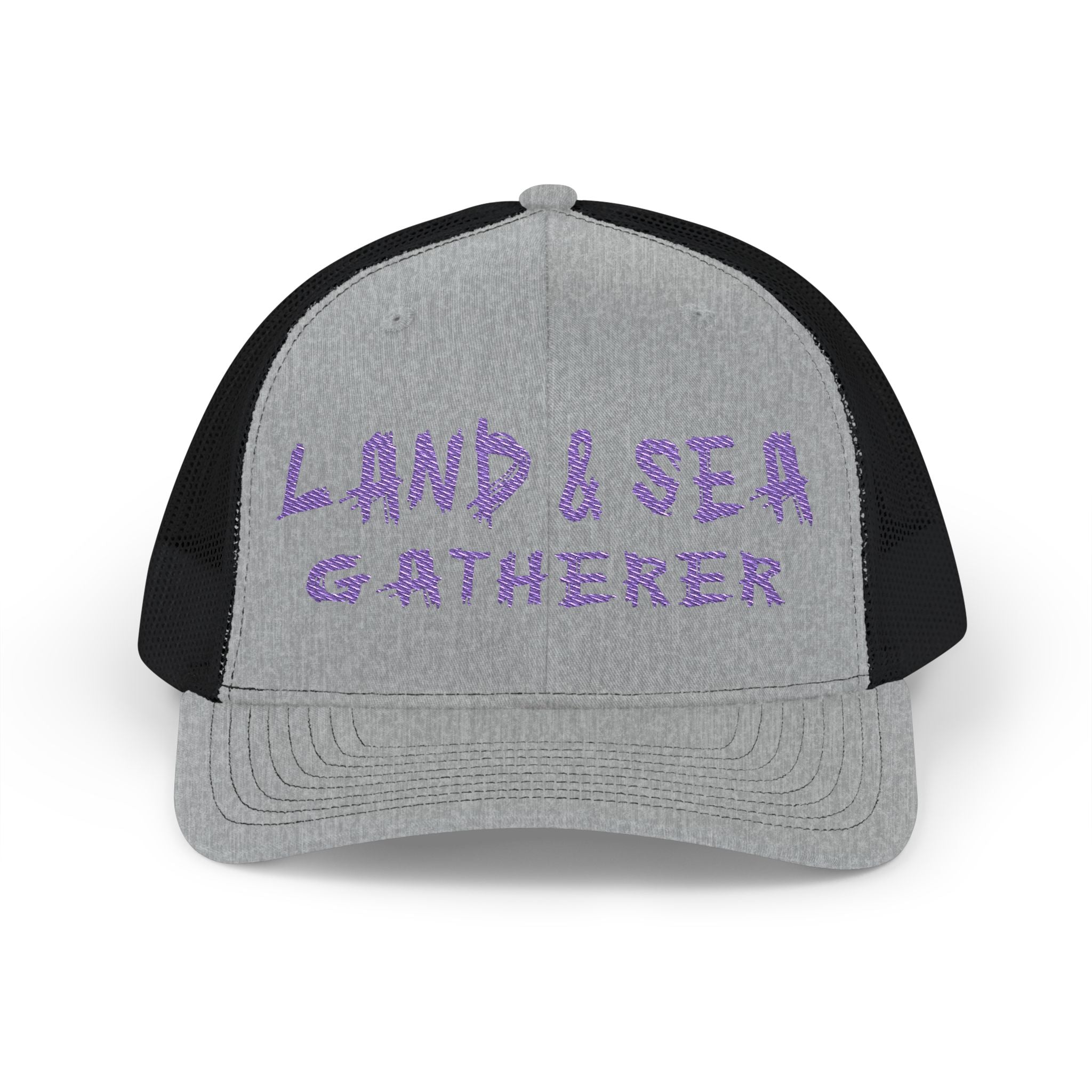 Land & Sea Gatherer Trucker Cap — Outdoor Adventure Snapback