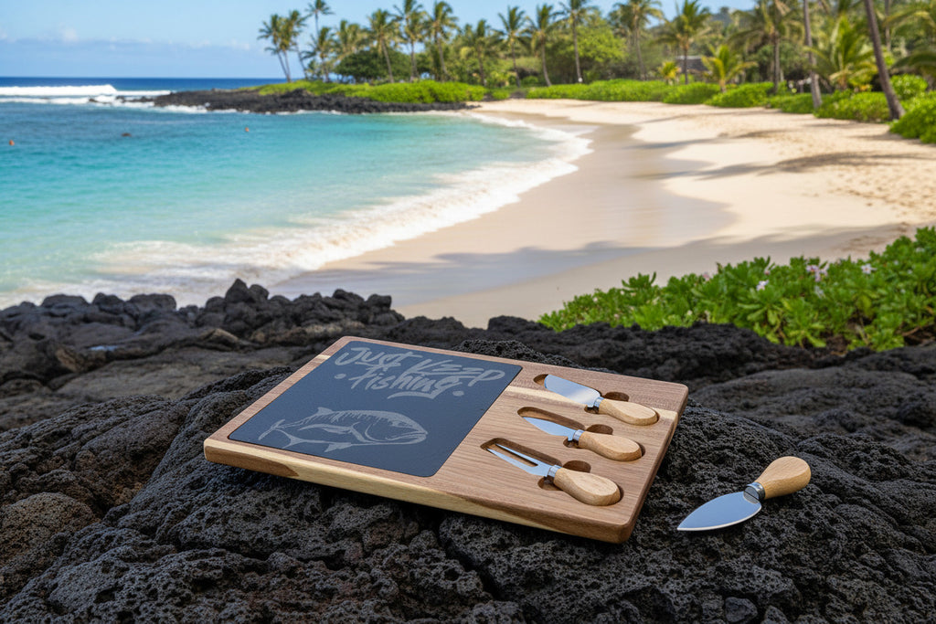 Just Keep Fishing Cutting Board